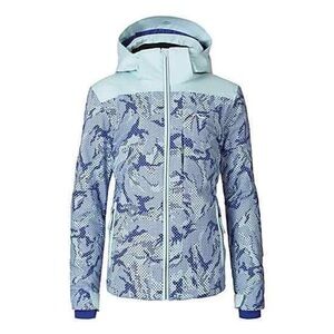 KJUS Girls Surface Insulated Ski Jacket Size 152 (US 12) Baby Blue/Spectrum